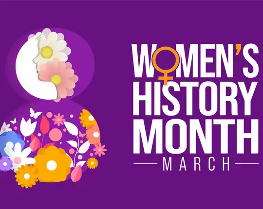 women's history month graphic