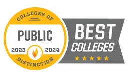 College of Distinction Public Universities Badge