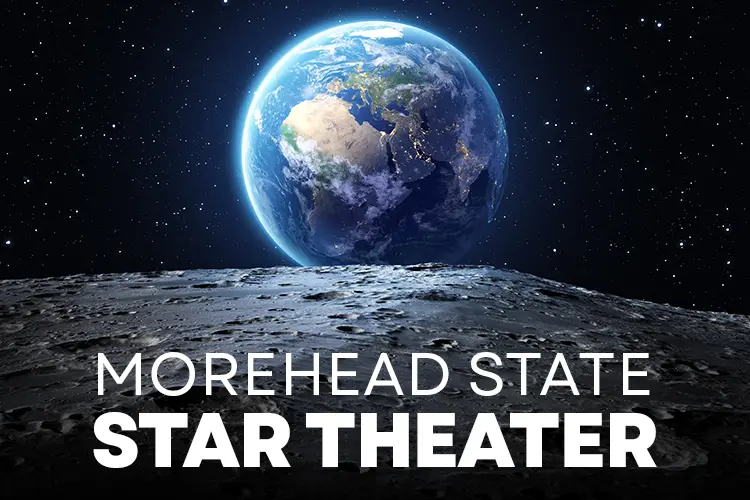 moon horizon with text MSU Star Theater