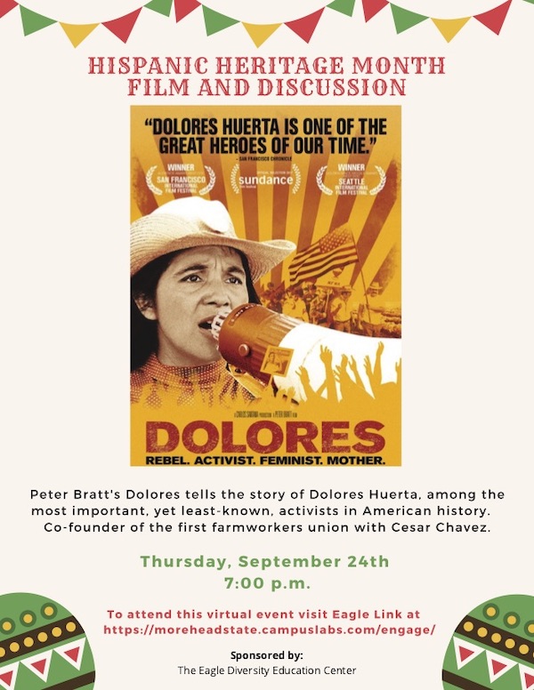 Dolores Movie Screening Flier