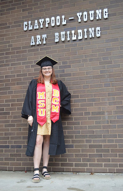 Madison Anderson Graduation Picture